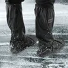 1 paire couvre-bottes antidérapant réutilisable étanche moto vélo pluie chaussures couverture unisexe protecteurs pour pluie neigeux jour 220427