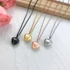 Pendentif Colliers En Acier Inoxydable Coeur Urne Collier Cendres Crémation Peut Ouvrir Souvenir Bijoux