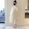 Vårens koreanska mode moderskap Långa klänningar söta veckade lösa kläder för gravida kvinnor Graviditetskläder 220607