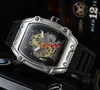 Présente le luxe Mendor's Military Hollow Sports Watch Men's Analog Date Quartz Watch Men's Watch 3216