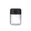150ml 5 oz de potes de vidro resistentes à criança transparentes jarra de crianças à prova de alimentos latas de armazenamento de alimentos