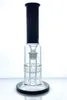 ストレートチューブボンスモークガラスチューブ水ギセルバブラー1つのハニカムピースとピンホイール18mmコネクタ