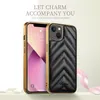 Girly Lady Luxury PU Leather Anti Scratch Anti Slip Back Custodie Placcatura elettrolitica Paraurti in gomma Obiettivo della fotocamera Cover protettiva antiurto per iPhone 13 Pro Max