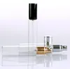 300pcs 15ml şeffaf cam parfüm sprey şişesi SN920
