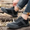 Chaussures de travail pour hommes chaussures industrielles antidérapantes résistantes à l'usure chaussures de sécurité pour hommes bottes anti-crevaison baskets de travail chaussures de sécurité à bout en acier