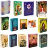 Karty Tarot Fortune grę Oracle Golden Art Nouveau The Green Witch Universal Celtic Thelma Steampunk Board Deck Wholesale