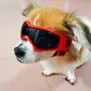 Óculos de estimação de óculos de estimação Proteção de cães Pequenos cães médios de sílica gel desgaste Óculos impermeáveis ​​de cães moda cool anti-uv óculos de sol