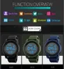 Reloj inteligente de lujo para hombre, analógico, Digital, militar, deportivo, LED, resistente al agua, reloj masculino, reloj inteligente