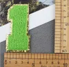 Chenille Iron on Letter Patches Glitter Sewing Accessories Patch Letters Embroidered Alphabet with Gold Sequin Cool Patch