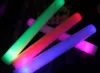 LED Light Sticks Foam Props حفلة موسيقية وميض مهرجان كريستامز مهرجان مهرجان للأطفال