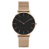 Reloj para hombre Relojes con movimiento de cuarzo 40 mm Estilo clásico informal Boutique Pulsera de negocios Montre de luxe Pulsera para hombre