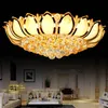 Modern Round Crystal Chandeliers D45cm D50cm D60cm E14 Home Living Room Balcony Stairs Lighting