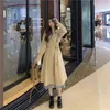 トレンチコートヴォアvrouwen jassen vrouwen kleding en najaar韓国versi