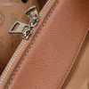 Designer Gold Chain Ruched Leather Women's Shoulder Bag Luxury Solid Color Fashion Female Handbags