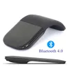 Bluetooth Arc Touch Mouse Portable Wireless Foldable Silent souris Slim Mini Mini Ordinateur Optical Mice pour ordinateur portable Tablette Mac iPad