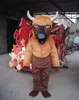 Costumes de mascotte de vache brune de haute qualité Halloween Fantaisie Robe de soirée Personnage de dessin animé Carnaval Noël Publicité de Pâques Costume de fête d'anniversaire