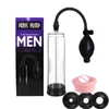 Powerful Vacuum Penis Enlarger Pump sexyy Toy for Men Manual Cock Extender Increase Length and Hardness Adult Masturbator Product