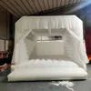 2022 Nieuw ontworpen witte opblaasbare bruiloft Jumper Bounce House Bouncy Jumping Castle Outdoor Volwassenen en kinderspeelgoed voor feest