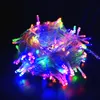 Świąteczne lampki na zewnątrz 8 tryb LED Fairy Lights Garlands Decor ogrodowy Nowy rok DIY Street Lampa na patio Wodoodporna Navidad D3.5