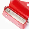 Evening Bag Women' Crystal Clutch Bag 2022 Bridal Red Metal Handle Diamond Purse and Handbag Luxury Designer High Quality 220622