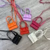 2022 여성 미니 가방 J 편지 작은 숄더 가방 마이크로 파우치 귀여운 디자이너 핸드백 저녁 지갑 동전 지갑 홀더 지갑 디자이너 2205192