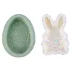 DIY Easter Rabbit Cake Silicone Mold Dessert Pudding Baking Forms Harts Baking Tools for Cakes