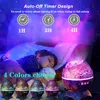 USB Star Galaxy Projector Light с Bluetooth -дистанционным управлением ночной лампой для детской комнаты для вечеринки для живой игровой комнаты Decor175t