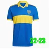 kit voor volwassenen 23 24Boca Juniors voetbalshirt CARLITOS MARADONA TEVEZ DE ROSSI 20222 derde thuis uit 3e 4e thailand voetbalshirt HEREN EN KIDS SETS UNIFORM 999