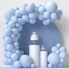 Pastel Blue Balloon Garland Arch Kit Romantic Wedding Decoration Balloons Christmas Decor Party Baby Shower Birthday Accessorie 220527