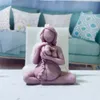 3D Baby Portrait Candle Silicon mögel gravid omfamning aromaterapi Diy Mother Gift Bidra barnkvinna hartsmögel 220611