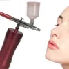 Airbrush Kit Portable Ocygen Injector With Air Brush Spray Gun For Makeup Cake Decoration Manicure Art Ritning Elitzia