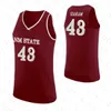 New Mexico State Aggies Basketball Jersey College Teddy Allen Sir'Jabari Rice Pascal Siakam Johnny McCants Will McNair Jr. Donnie Tillman Clayton Henry Yuat Alok 4XL