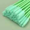 Green Beauty Home – brosse à sourcils jetable en Silicone, Type ananas, 100 pièces