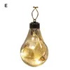 Decorações de Natal LED decoração transparente Festival Pingente Gift Hollow for Tree Ornaments 2Cristmas