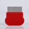 57mm Pet Dog Grooming Pchła wszy Combs Remover Włosy Terminator Gorąca Grzebień do obróbki głowy ze zębami ze stali nierdzewnej