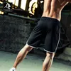 Masowe mężczyźni sportowe spodenki na plażowe spodnie bawełniane kulturystyki dresowe fitness Krótki jogger swobodny siłownię 220715