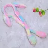 Cute Bunny Ear Move Fascia Orecchie Moving Hair Divertente Airbag Coniglio Fluffy Hoop Favore di Partito Giocattolo di Peluche Ragazze Che Saltano Divertimento Fascia Regalo per Adulti Bambini Souvenir