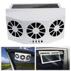 New Solar Powered Car Cooler Window Radiator Exhaust Fans Auto Air Vent Radiator Fan Ventilation Cooling System for Cars