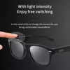Sonnenbrille LCD-Dimmung Original entworfene polarisierte Gläser 7 Farben einstellbare Dunkelheit Flüssigkristalllinse