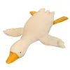 Cm High Quality Fluffy Duck Plush Toy Animal Swan Stuffed Soft Goose Sleep Pillow Baby Doll Children Girls Birthday gift Present J220704