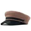 Nouveau Haute Qualité Casual Casquette Militaire Homme Femme Coton Béret Plat Chapeaux Capitaine Casquette Camionneur Vintage Noir Sport Père Os mâle J220722