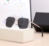 Gafas de sol Diseñador de moda para gafas de sol para hombre Gafas de sol vintage de metal para mujer Lentes UV 400 estilo p para mujer con caja original