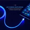 3ft 2A Magnetyczne kable telefoniczne 3 w 1 Szybka ładowarka LED LED LED Kable światła typu C linia ładowania Streamer Szybki przewód ładowania dla Samsung Huawei