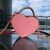 Nowe torby wieczorowe Coabag Heart Bag Wysokiej jakości Women Designers Torby torebki Torebki Torebki swobodne ramię w kształcie serca