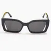 Rechthoek Acetaat Full Frame Zonnebril Mannen Vrouwen Retro Plaat Vintage 2022 Oculos Nieuwe Mode Casual Brillen