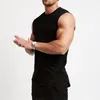 Gym Warmout Sans manches chemises Tabreublement Hommes Body Body Body Fitness Sportwear Vestets Muscle Tops 220624