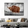 Verspil vee foto wilde dieren canvas schilderen gedrukte muurkunst voor woonkamer moderne decoratieve foto's home decor unframe