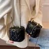 Cross Body Mode Lederen Messenger Bags voor Dames Schoudertassen Vanity Case Mini Handtassen Kofferbak Metalen Bal HBP