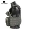 Gilet tactique SPC, armure corporelle MOLLE Airsoft, porte-plaque lourde, tir de chasse