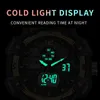 Sportuhr für Männer Militäruhr Mode Weiße Stunden 50m Wasserdichte Leuchtende Hände Armbanduhren Digital 8045 Männer Uhren Quarz 220407